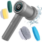 Electric Spin Scrubber – 5 Interchangeable Brush Heads