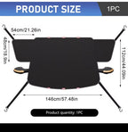 4-in-1 Car Windshield Cover – Snow, Frost & Sun Protection